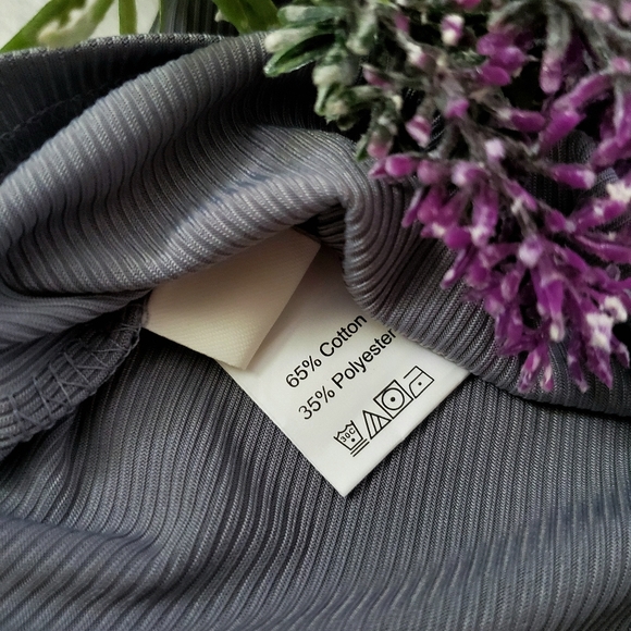 Solid Button Front Ribbed Jumpsuit - Picture 8 of 8